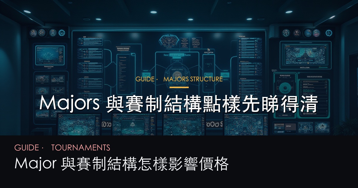 Majors 與賽制結構