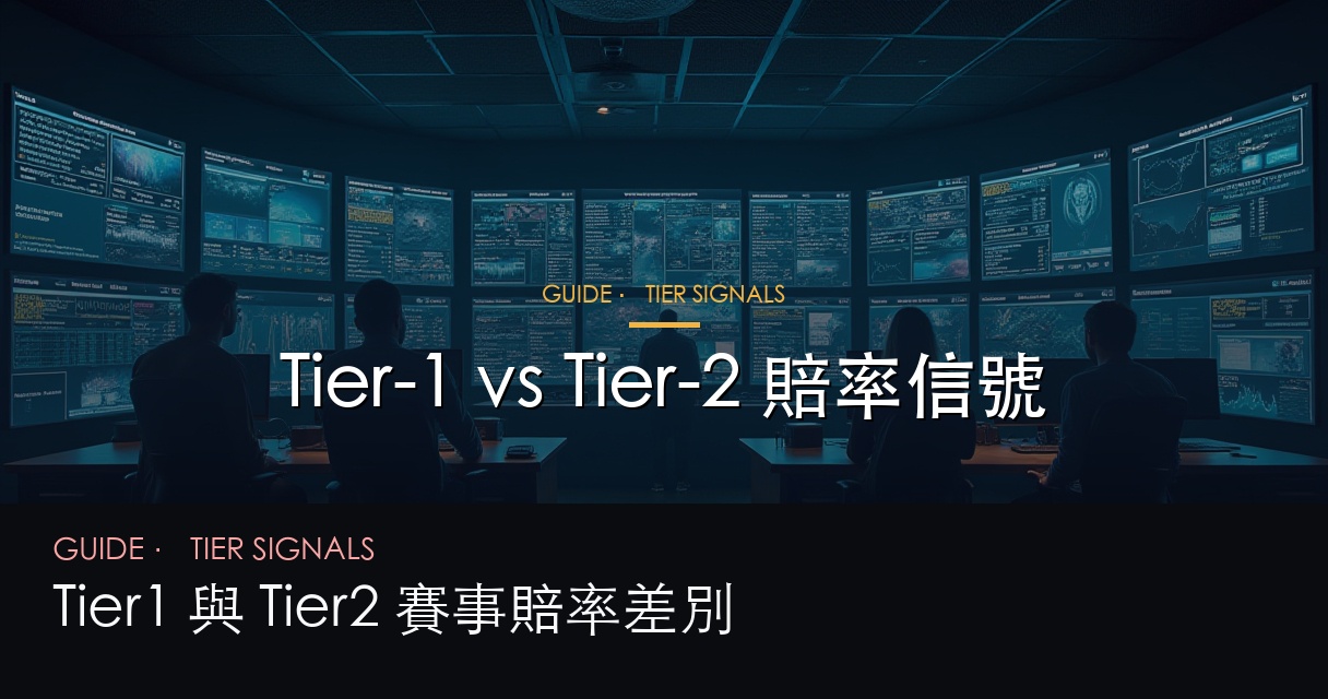 Tier-1 vs Tier-2 賠率信號